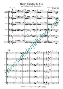 H007b Happy Birthday To You - Hill, M & P. /Trad