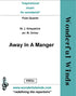 K003a Away in a Manger - Kirkpatrick, W. (PDF DOWNLOAD)