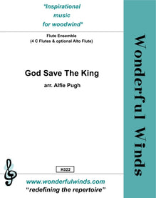 K022 God Save The King - arr. Alfie Pugh (PDF DOWNLOAD)