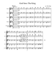 K022 God Save The King - arr. Alfie Pugh