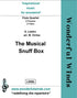 L008b The Musical Snuff Box - Liadov, A. (PDF DOWNLOAD)