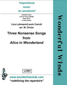 LC001  Three Nonsense Songs From Alice In Wonderland - Lehmann, L. Carroll, L.