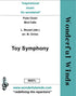 M007c Toy Symphony - Mozart, L. (attr,)