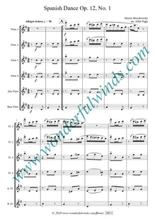 M014 Spanish Dance Op. 12, No. 1  - Moszkowski, M. sample