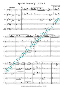 M014a Spanish Dance Op. 12, No. 1  - Moszkowski, M. sample