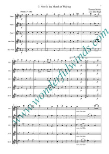 M015 Three English Madrigals - Morley, T./Gibbons, O.