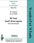 MMM003a Mi Tradi Quell' Alma Ingrata - Mozart, W.A. (PDF DOWNLOAD)