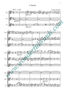 MMM010 Suite for Oboe Trio - Marshall, N. (PDF DOWNLOAD)
