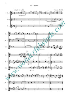 MMM010 Suite for Oboe Trio - Marshall, N. (PDF DOWNLOAD)