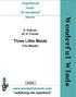 MMS001 Three Little Maids (The Mikado) - Sullivan, A. (PDF DOWNLOAD)
