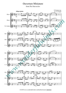 MMT003 Ouverture Miniature (The Nutcracker) - Tchaikovsky, P.I.