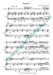 PP005 Ragtime - Pecora, P.J. Jr. (PDF DOWNLOAD)