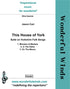 PXC005 This House of York - Suite on Yorkshire Folk Songs - Carr, J. PDF DOWNLOAD