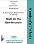 PXM003 A Night On The Bare Mountain - Mussorgsky, M./Rimsky- Korsakov, N. (PDF DOWNLOAD)