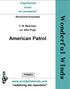 PXM004 American Patrol - Meacham, F.W. (PDF DOWNLOAD)