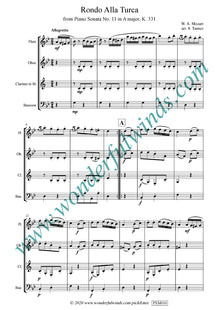 PXM010 Rondo Alla Turca - Mozart, W.A.