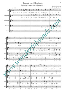 PXM011 Two Motets and a Madrigal - Byrd, W/Monteverdi, C./Gibbons, O (PDF DOWNLOAD)