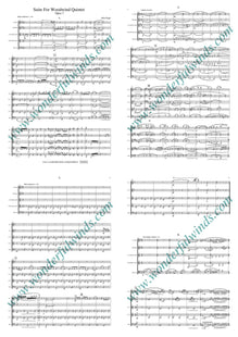 PXP004 Suite for Woodwind Quintet - Pugh, A.