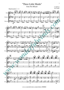 PXS002 Three Little Maids (The Mikado) - Sullivan, A.