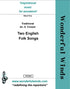 PXT001 Two English Folk Songs - Traditional