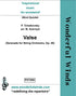 PXT008 Valse (Serenade for String Orchestra, Op. 48) - Tchaikovsky, P.I. (PDF DOWNLOAD)