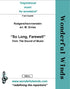 R001a So Long, Farewell -Rodgers, R./Hammerstein, O.