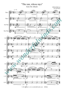 S004a The Sun, Whose Rays - Sullivan, A. Gilbert, W.S.