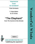 SS001b The Elephant - Saint-Saëns, C. (PDF DOWNLOAD)
