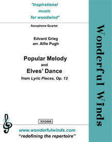 SXG008 Popular Melody & Elves' Dance - Grieg, E. cover