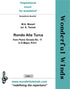 SXM012 Rondo Alla Turca - Mozart, W.A. (PDF DOWNLOAD)