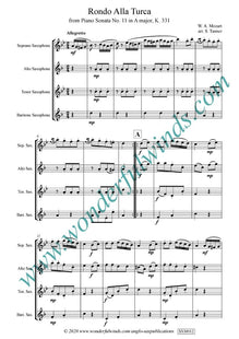 SXM012 Rondo Alla Turca - Mozart, W.A. sample
