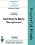SXTR001 God Rest Ye Merry, Saxophones! - Traditional