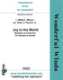 SXW001 Joy to the World - Watts, I./Mason, L. (PDF DOWNLOAD)