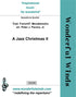 SXX005 A Jazz Christmas II - Traditional/Mendelssohn, F. (PDF DOWNLOAD)