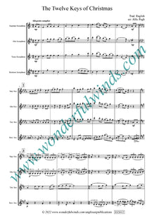 SXX012 The Twelve Keys of Christmas - Trad. English/Pugh