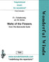 T006 Waltz Of The Flowers - Tchaikovsky, P. (PDF DOWNLOAD)