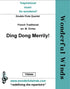 TR004b Ding Dong Merrily - French Traditional (PDF DOWNLOAD)