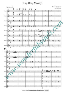 TR004b Ding Dong Merrily - French Traditional