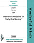 TR008a Theme And Variations On 'Early One Morning' - Traditional (PDF DOWNLOAD)