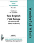 TR009a Two English Folk Songs - Traditional
