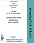 V003a  Concerto For Flute in G Minor - Vivaldi, A. (PDF DOWNLOAD)