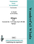 V005b Allegro (Spring) - Vivaldi, A. (PDF DOWNLOAD)