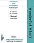 WBD004 Menuet (Petite Suite) - Debussy, C. (PDF DOWNLOAD)