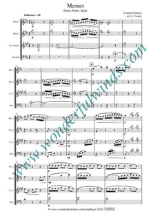 WBD004 Menuet (Petite Suite) - Debussy, C.