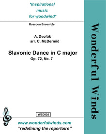 Slavonic Dance  Op. 72, No. 7 cover
