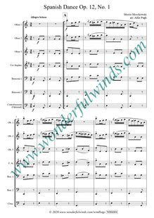 WBM008 Spanish Dance Op. 12, No. 1  - Moszkowski, M. sample