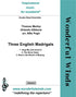 WBM009 Three English Madrigals - Morley, T./Gibbons, O. (PDF DOWNLOAD)