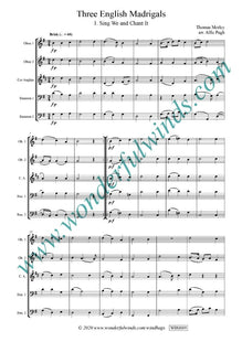 WBM009 Three English Madrigals - Morley, T./Gibbons, O.