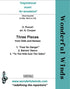 WBP002a Three Pieces (Dido and Aeneas) - Purcell, H. (PDF DOWNLOAD)