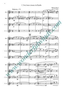 WBR001 Trois Chansons - Ravel, M.